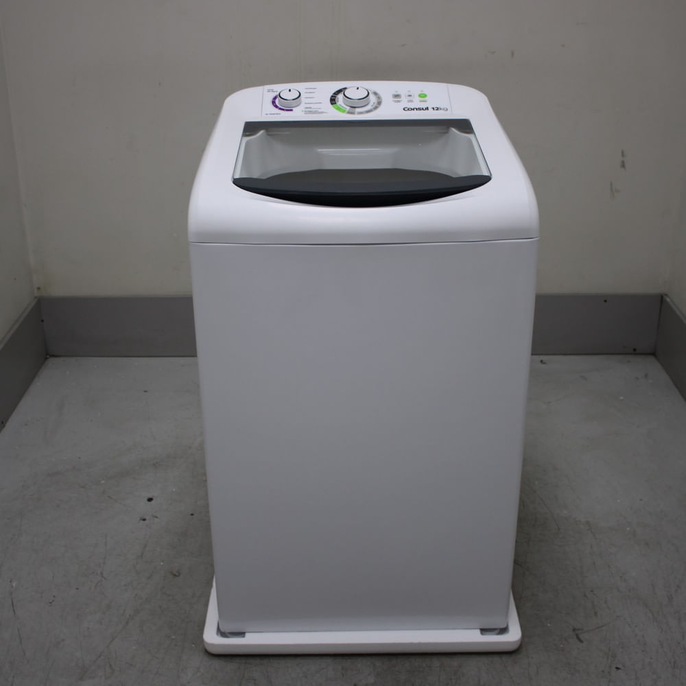 Máquina De Lavar Consul 12Kg Branca Com Dosagem Econômica E Ciclo Edredom - Cwh12bbas1_Wexcele_Cf6203004 110V