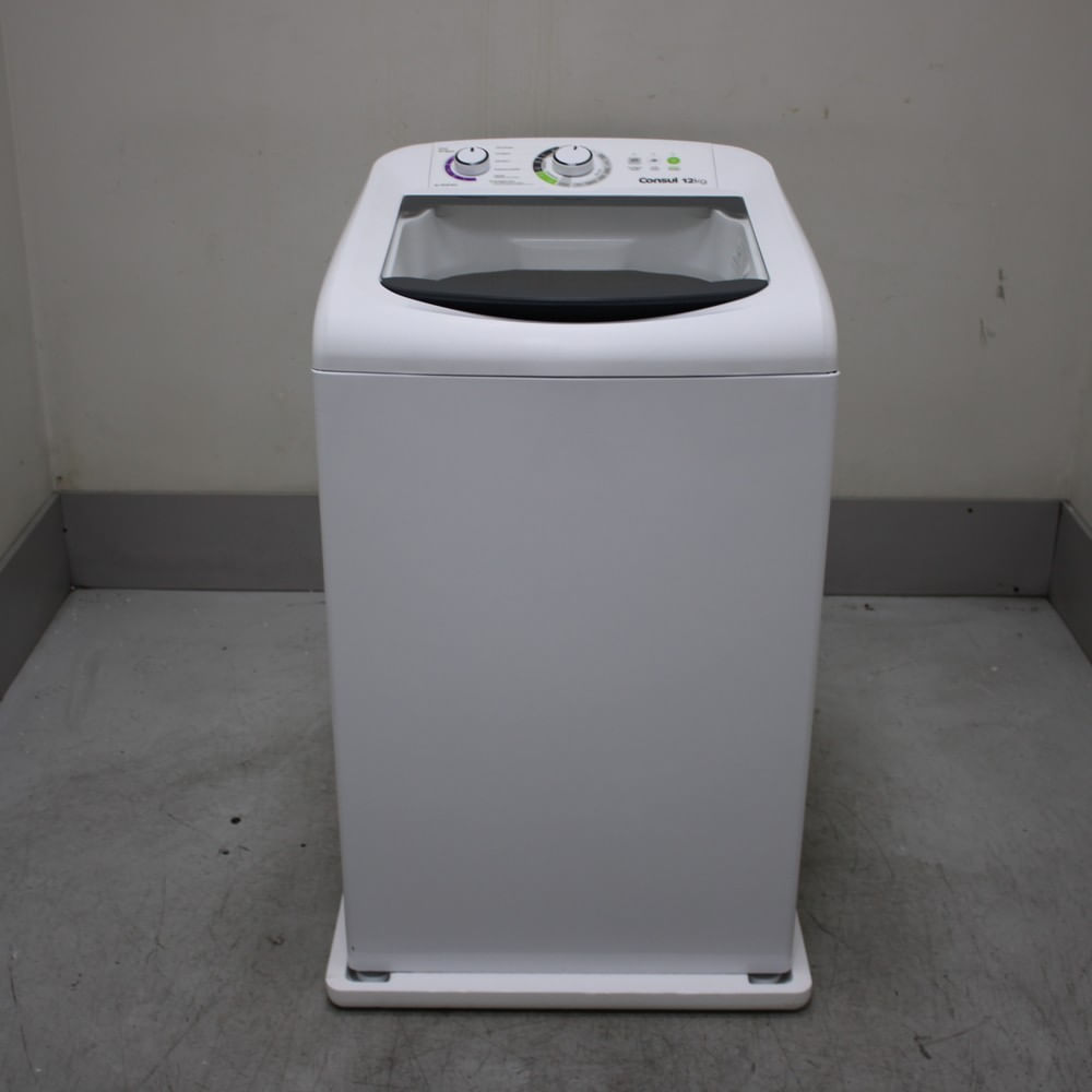 Máquina De Lavar Consul 12Kg Branca Com Dosagem Econômica E Ciclo Edredom - Cwh12bbas2_Wotimo_Cf6210761 110V