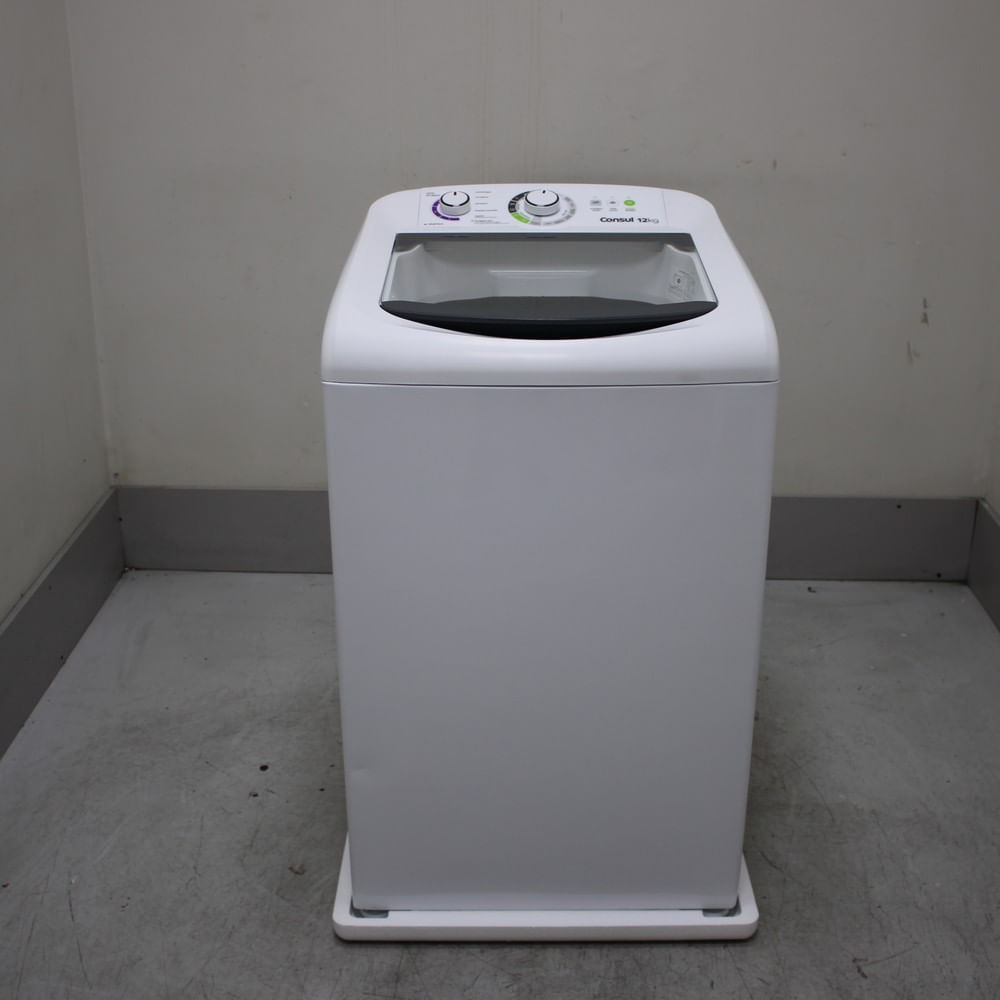 Máquina De Lavar Consul 12Kg Branca Com Dosagem Econômica E Ciclo Edredom - Cwh12bbas2_Wotimo_Cf6213605 110V