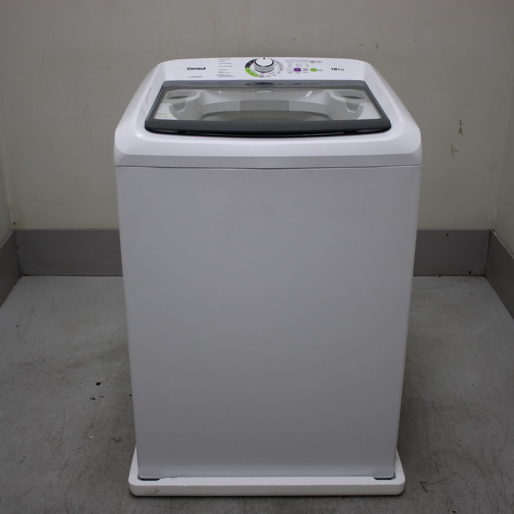 Máquina De Lavar Consul 18Kg Branca Com Lavagem Econômica E Ciclo Edredom - Cwk18abas2_Wotimo_Cf6190651 110V