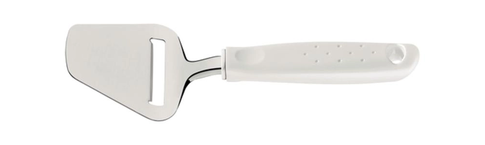 Cortador De Queijo Tramontina Utilitá Em Aço Inox Branco Cortador De Queijo Tramontina Utilitá Em Aço Inox Branco