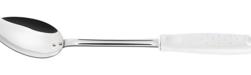 Colher Para Servir Tramontina Utilitá 33,6cm Em Aço Inox Branca Colher Para Servir Tramontina Utilitá 33,6cm Em Aço Inox Branca