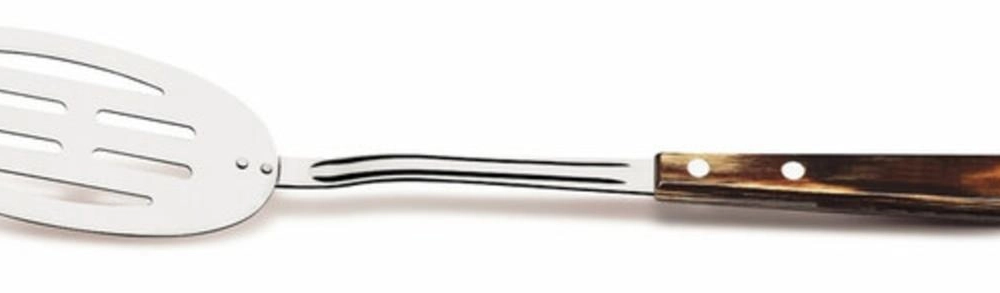 Espátula Tramontina Polywood Castanho Aço Inox 30cm Espátula Tramontina Polywood Castanho Aço Inox 30cm