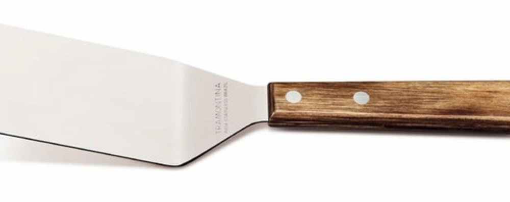 Espátula Para Fritura Tramontina Polywood Castanho 4" Espátula Para Fritura Tramontina Polywood Castanho 4"