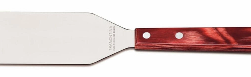 Espátula Raspador Tramontina Polywood 5" Cabo Vermelho Espátula Raspador Tramontina Polywood 5" Cabo Vermelho