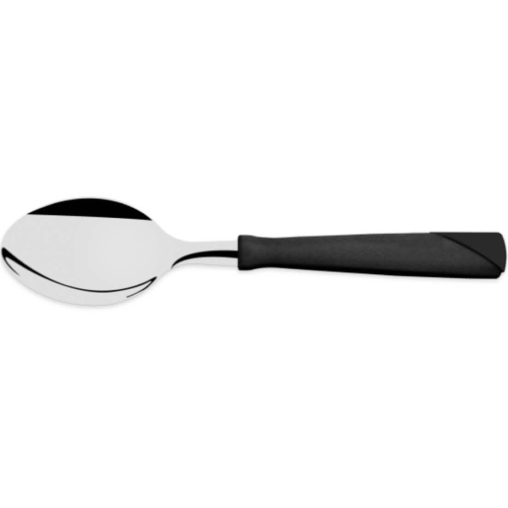 Colher Para Chá Tramontina Inox New Kolor Preto Colher Para Chá Tramontina Inox New Kolor Preto