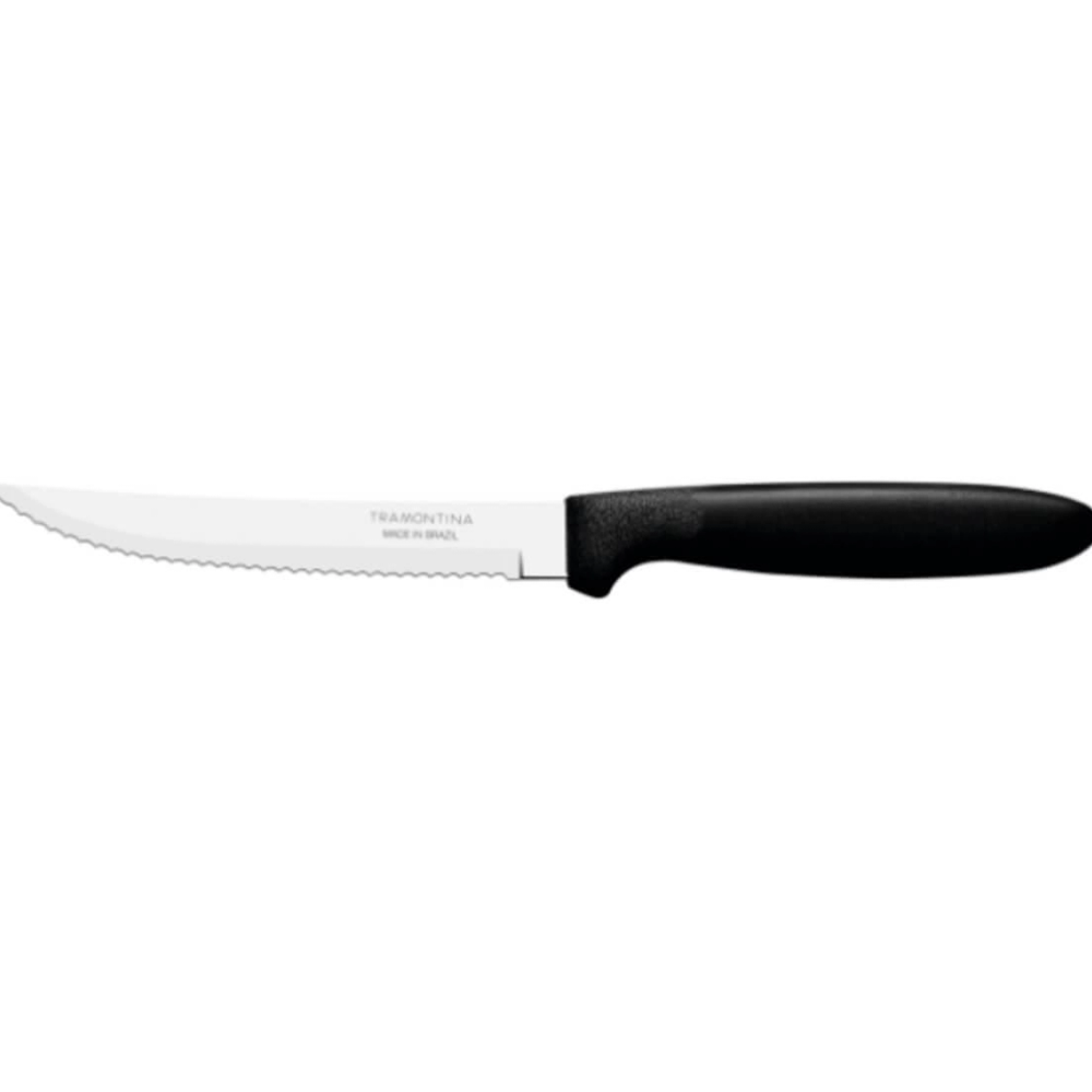Faca Para Churrasco Tramontina Ipanema 5" Inox Preta Faca Para Churrasco Tramontina Ipanema 5" Inox Preta