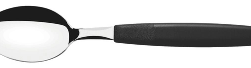 Colher De Mesa Tramontina Ipanema Inox Preta Colher De Mesa Tramontina Ipanema Inox Preta