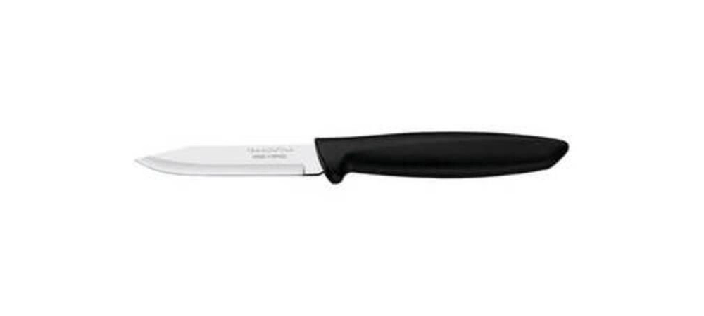 Faca Para Legumes E Frutas Tramontina Plenus Inox Preto 3" Faca Para Legumes E Frutas Tramontina Plenus Inox Preto 3"