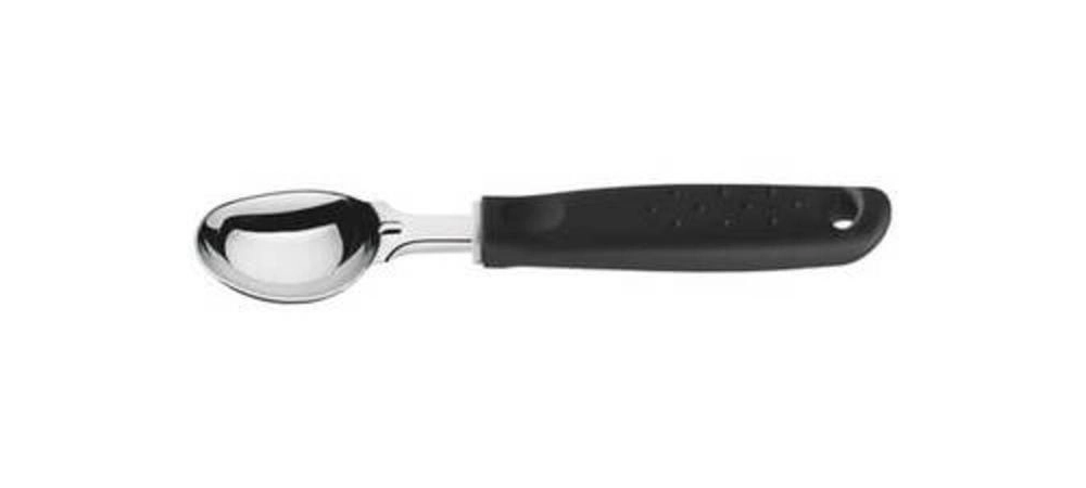 Concha Para Sorvete Tramontina Utilitá Em Aço Inox Preta Concha Para Sorvete Tramontina Utilitá Em Aço Inox Preta