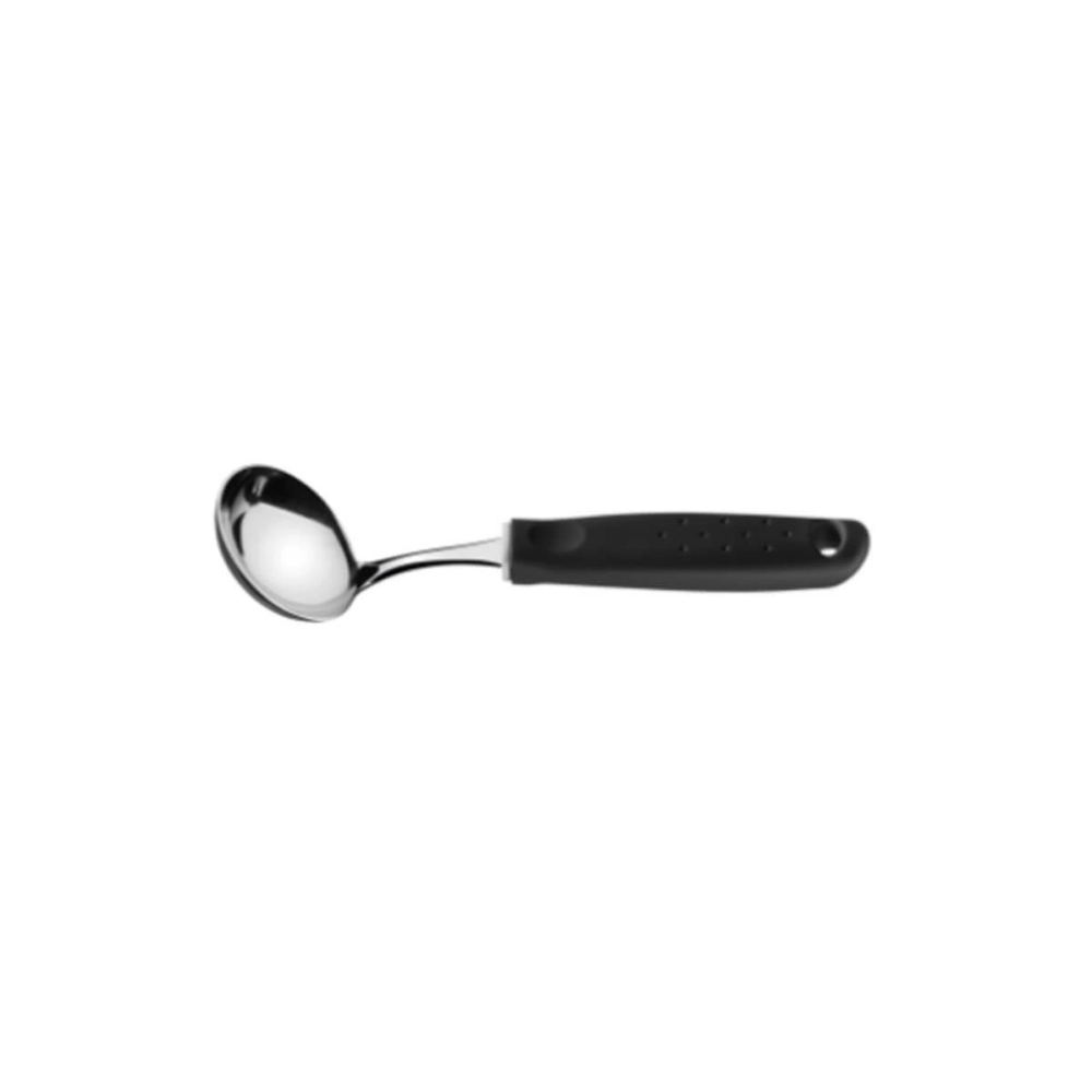 Concha Para Molho Tramontina Utilitá Em Aço Inox Preta Concha Para Molho Tramontina Utilitá Em Aço Inox Preta