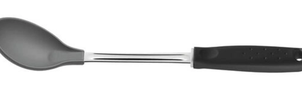 Colher Para Arroz Tramontina Utilitá Em Nylon Cabo Preto Colher Para Arroz Tramontina Utilitá Em Nylon Cabo Preto