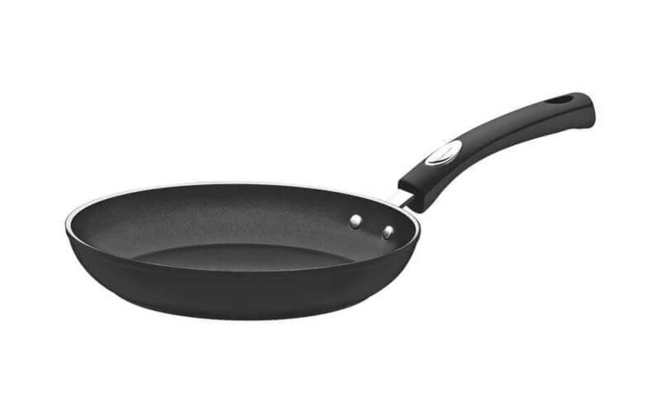 Frigideira Tramontina Mônaco Induction Com Revestimento Interno E Externo Antiaderente Starflon Premium Preto 24cm Frigideira Tramontina Mônaco Induction Com Revestimento Interno E Externo Antiaderente Starflon Premium Preto 24cm