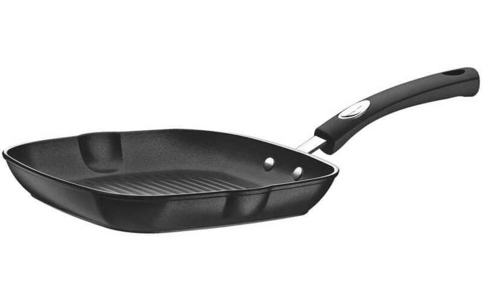 Bistequeira Tramontina Mônaco Induction Com Revestimento Antiaderente Starflon Premium Preto 24cm Bistequeira Tramontina Mônaco Induction Com Revestimento Antiaderente Starflon Premium Preto 24cm