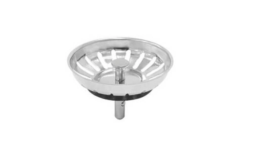 Tampa De Válvula Tramontina Luxo 4 1/2" Em Inox Polido E Polipropileno Para Pias E Cubas Tampa De Válvula Tramontina Luxo 4 1/2" Em Inox Polido E Polipropileno Para Pias E Cubas