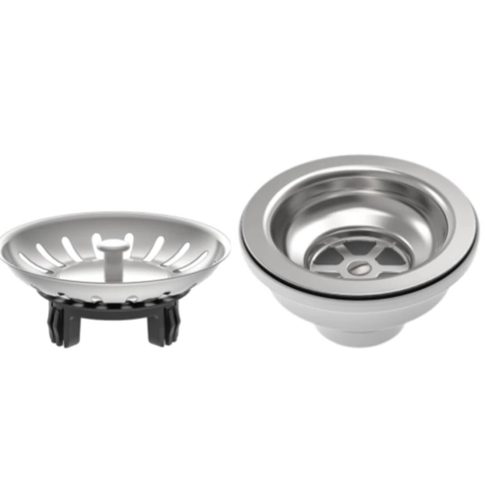 Válvula Tramontina Econômica 4 1/2" Sem Escape Em Inox Polido Para Pias E Cubas Válvula Tramontina Econômica 4 1/2" Sem Escape Em Inox Polido Para Pias E Cubas