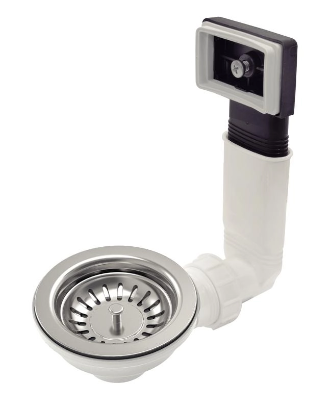 Válvula Tramontina 4 1/2" Com Escape Em Inox Polido Para Pias E Cubas Válvula Tramontina 4 1/2" Com Escape Em Inox Polido Para Pias E Cubas