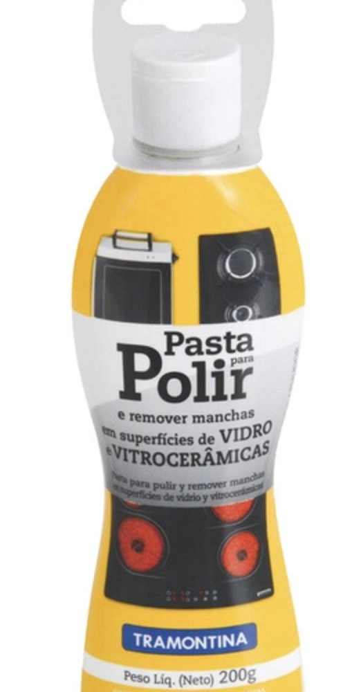 Pasta Para Polimento E Remoção De Manchas De Vidro E Vitrocerâmicas Tramontina 200 G Pasta Para Polimento E Remoção De Manchas De Vidro E Vitrocerâmicas Tramontina 200 G
