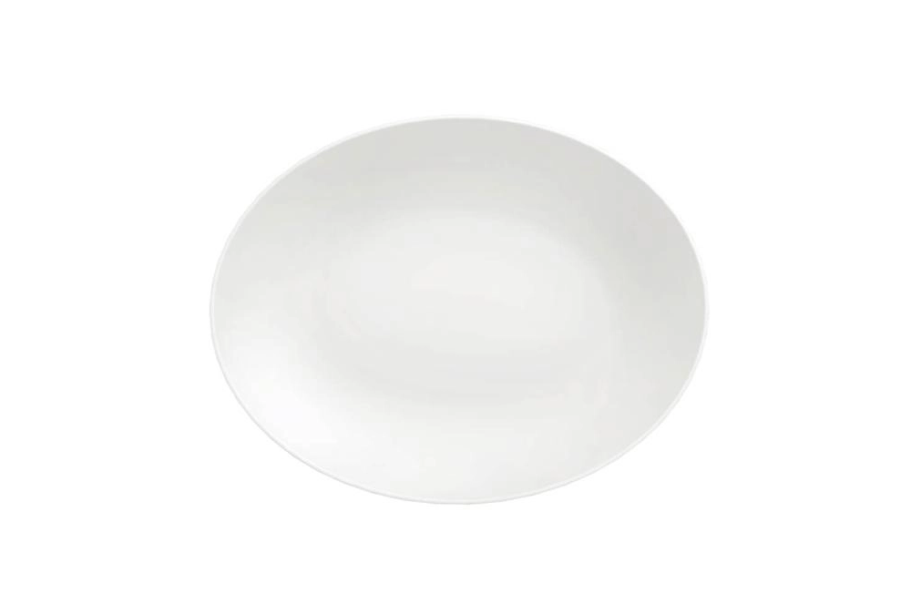 Travessa Oval Tramontina Sophia Em Porcelana 32x25cm Travessa Oval Tramontina Sophia Em Porcelana 32x25cm