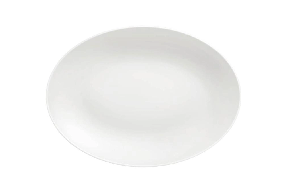Travessa Oval Tramontina Sophia Em Porcelana 40x29cm Travessa Oval Tramontina Sophia Em Porcelana 40x29cm
