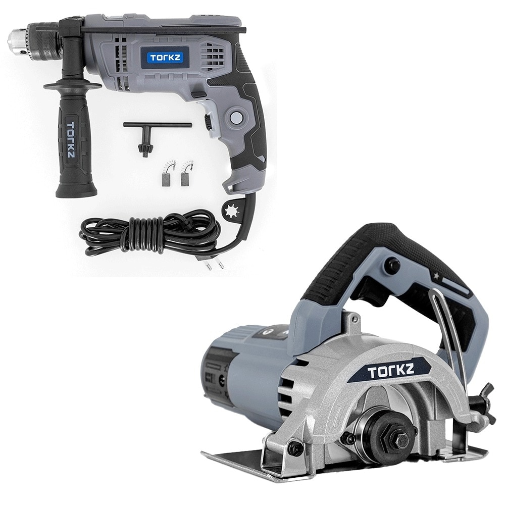 Furadeira de Impacto Profissional Torkz TRE0009 e Serra Mármore Profissional TRE0017 Furadeira de Impacto Profissional Torkz TRE0009 e Serra Mármore Profissional TRE0017