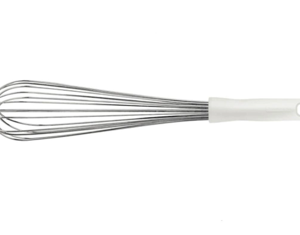 Batedor Manual Tramontina Profissional Em Aço Inox Com Cabo Em Polipropileno Branco 40 Cm Batedor Manual Tramontina Profissional Em Aço Inox Com Cabo Em Polipropileno Branco 40 Cm