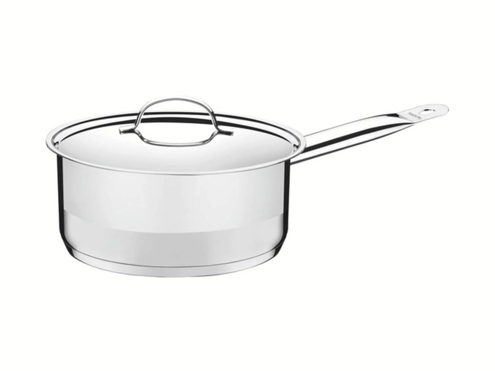 Panela Tramontina Professional 16cm Em Aço Inox Com Detalhe Satinado Panela Tramontina Professional 16cm Em Aço Inox Com Detalhe Satinado