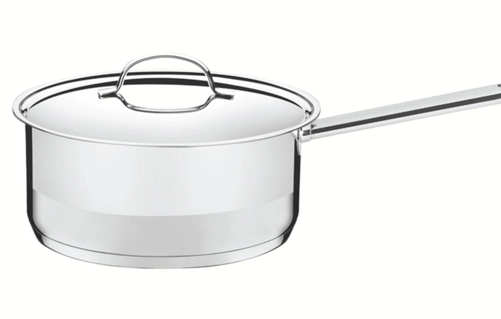 Panela Tramontina Professional 24cm Em Aço Inox Com Detalhe Satinado Panela Tramontina Professional 24cm Em Aço Inox Com Detalhe Satinado