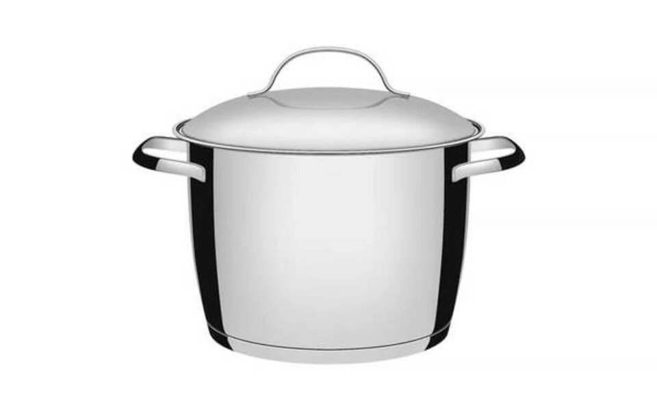 Caldeirão 20cm Tramontina Allegra Em Aço Inox Caldeirão 20cm Tramontina Allegra Em Aço Inox