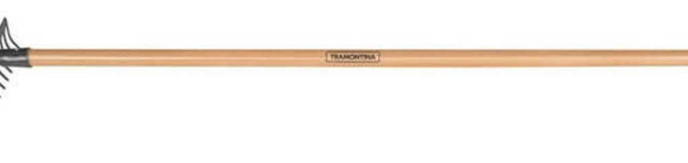 Ancinho Curvo Tramontina Metálico Leve 12 Dentes Com Cabo De Madeira 120cm Ancinho Curvo Tramontina Metálico Leve 12 Dentes Com Cabo De Madeira 120cm