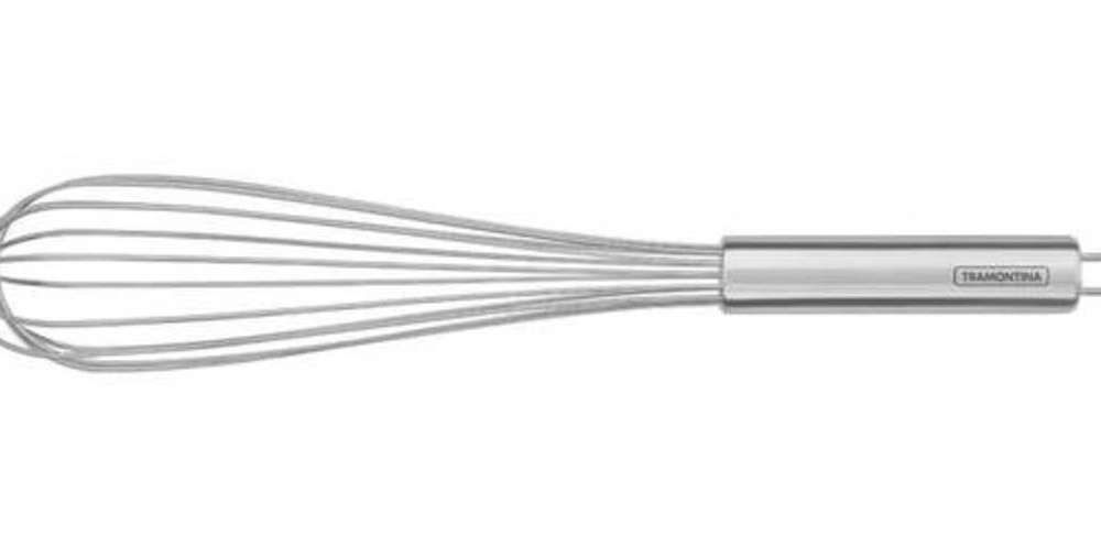 Batedor Tramontina Marffim Em Aço Inox 42cm Batedor Tramontina Marffim Em Aço Inox 42cm