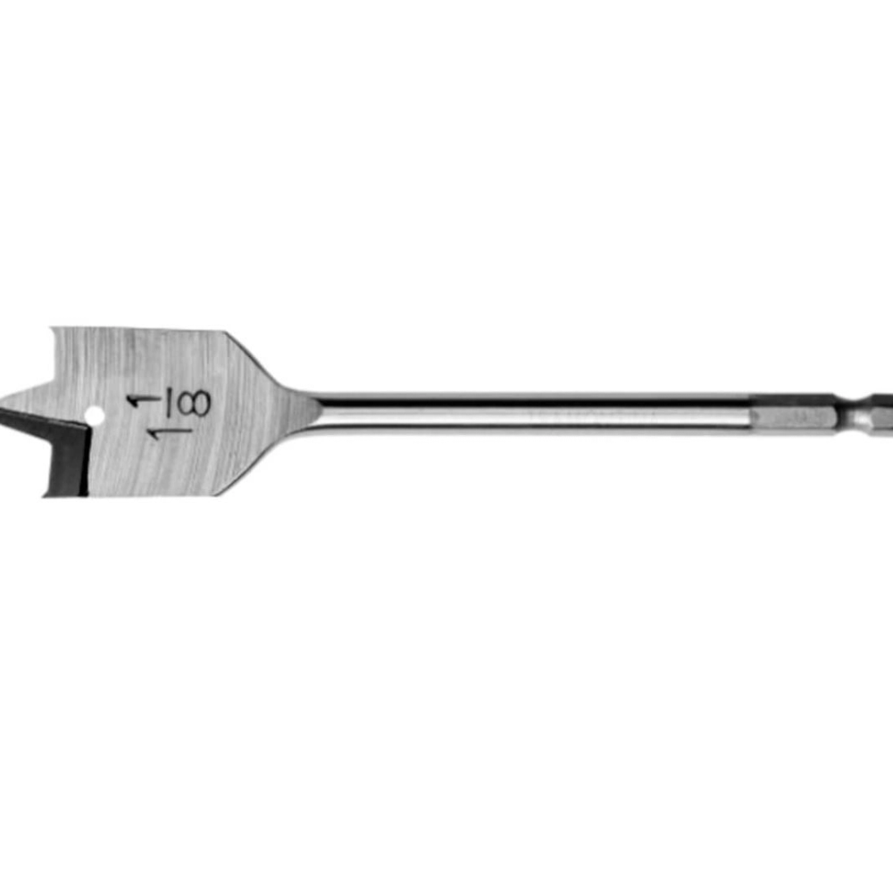 Broca Para Madeira Com Ponta Chata 1.1/8" 150 Mm Tramontina Master Em Aço Broca Para Madeira Com Ponta Chata 1.1/8" 150 Mm Tramontina Master Em Aço
