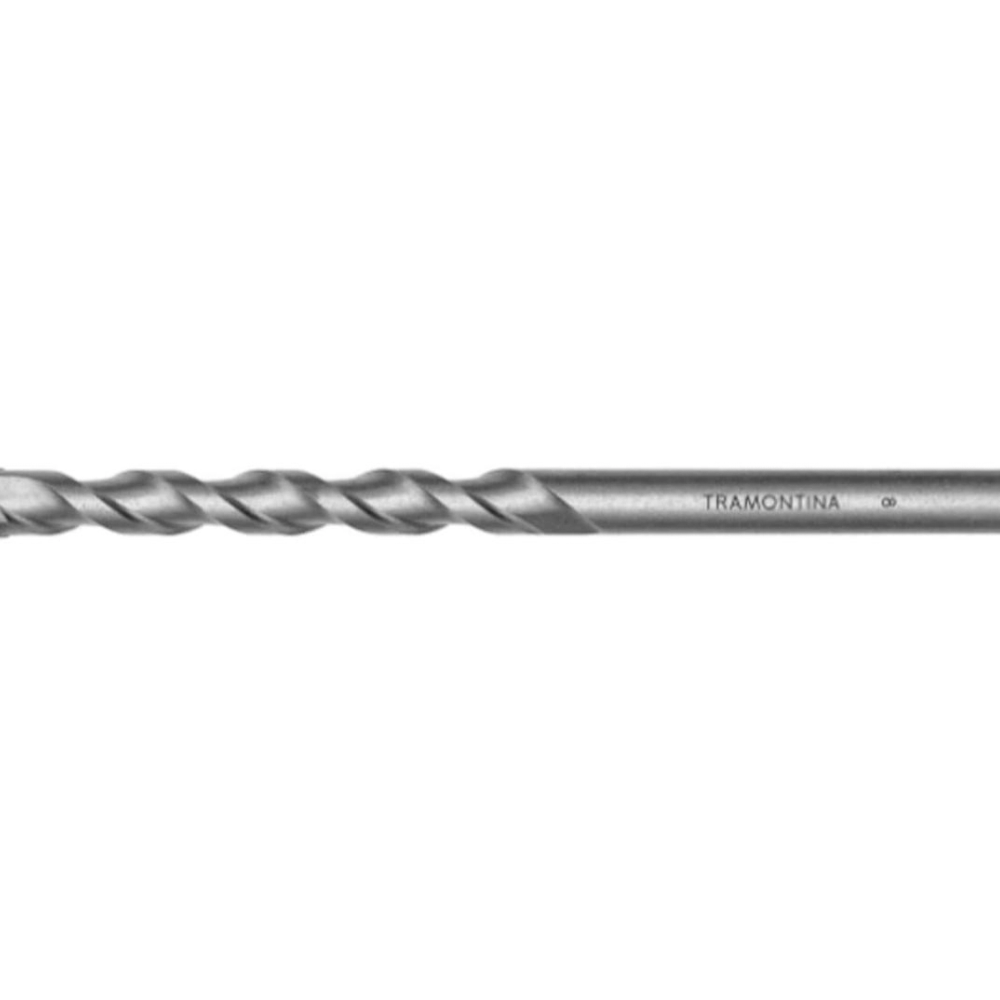 Broca Para Concreto 13x150 Mm 1/2" Tramontina Master Em Aço Com Acabamento Jateado DIN 8039 Broca Para Concreto 13x150 Mm 1/2" Tramontina Master Em Aço Com Acabamento Jateado DIN 8039