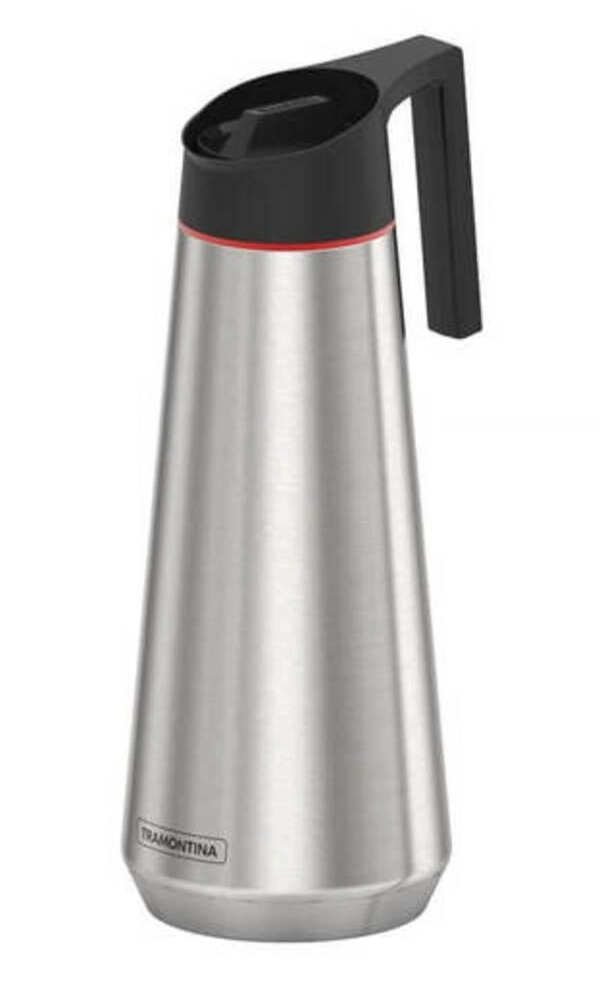 Bule Térmico Tramontina Exata Em Aço Inox 1 Litro Bule Térmico Tramontina Exata Em Aço Inox 1 Litro