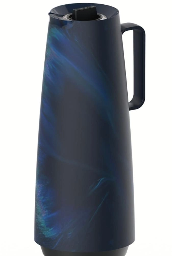 Bule Térmico Tramontina Exata Marmorizado Azul 1 Litro