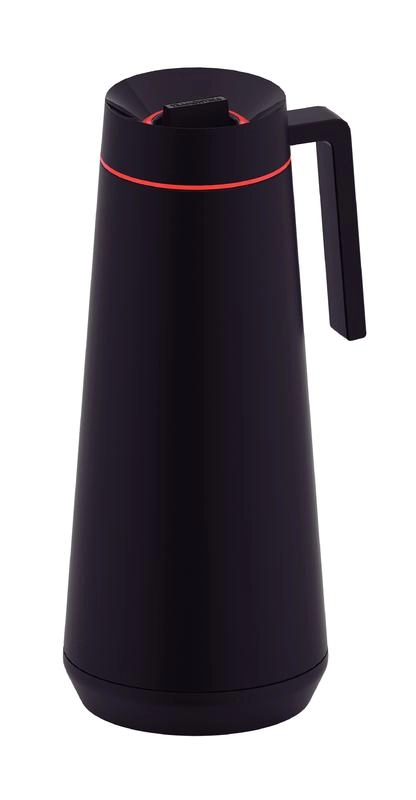 Bule Térmico Tramontina Exata Preto Em Aço Inox 1 L Bule Térmico Tramontina Exata Preto Em Aço Inox 1 L