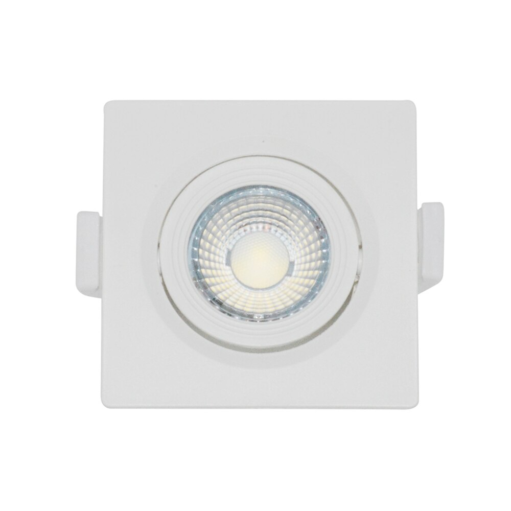 Spot LED Modaza Quadrada de Embutir 5W 6500K, Branco Spot LED Modaza Quadrada de Embutir 5W 6500K, Branco