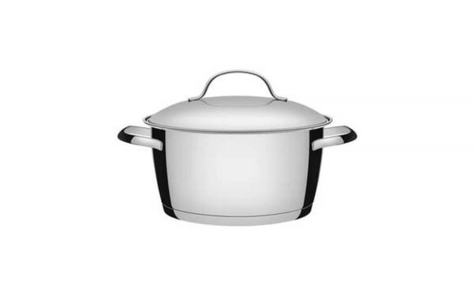 Caçarola Funda 16cm Tramontina Allegra Em Aço Inox Caçarola Funda 16cm Tramontina Allegra Em Aço Inox