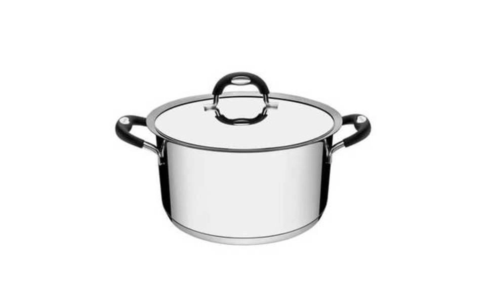 Caçarola Funda Tramontina Duo Silicone 16cm Em Aço Inox Caçarola Funda Tramontina Duo Silicone 16cm Em Aço Inox