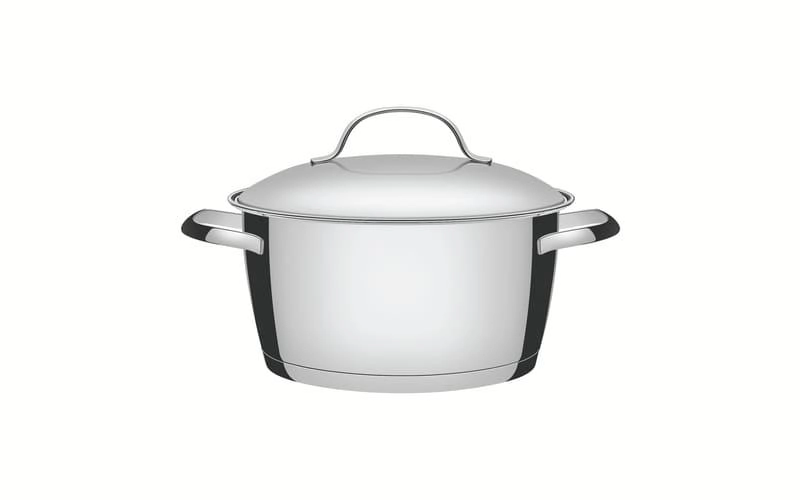 Caçarola Funda Tramontina Allegra Aço Inox 18cm Caçarola Funda Tramontina Allegra Aço Inox 18cm