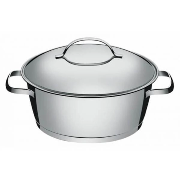 Caçarola Rasa Tramontina Allegra Aço Inox 22 Cm 3,3 L Caçarola Rasa Tramontina Allegra Aço Inox 22 Cm 3,3 L