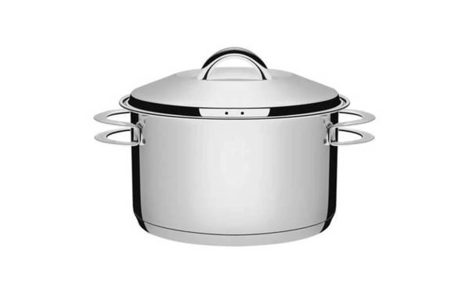 Caçarola Funda Tramontina Solar 20cm Em Aço Inox Caçarola Funda Tramontina Solar 20cm Em Aço Inox