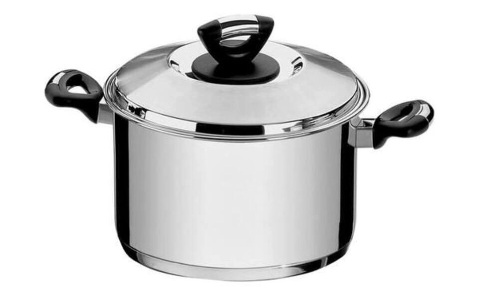 Caldeirão Tramontina Solar Baquelite Aço Inox 24cm Caldeirão Tramontina Solar Baquelite Aço Inox 24cm