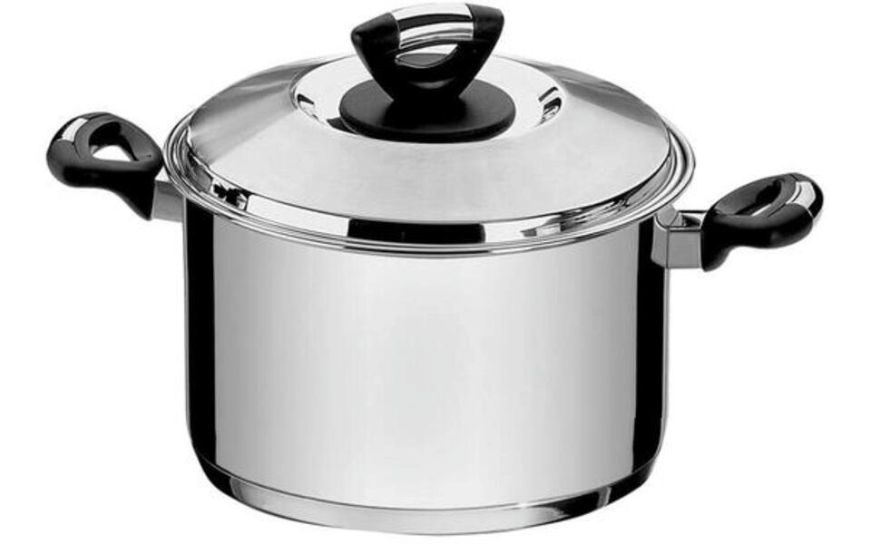 Caldeirão Tramontina Solar Baquelite Aço Inox 28cm Caldeirão Tramontina Solar Baquelite Aço Inox 28cm