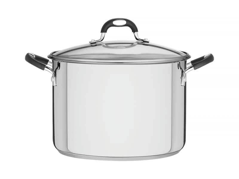 Caldeirão Tramontina Astro Silicone 28cm Em Aço Inox Com Tampa De Vidro Caldeirão Tramontina Astro Silicone 28cm Em Aço Inox Com Tampa De Vidro