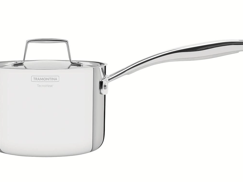 Caldeirão Fundo Tramontina Grano 14cm Em Inox Com Corpo Triplo Caldeirão Fundo Tramontina Grano 14cm Em Inox Com Corpo Triplo