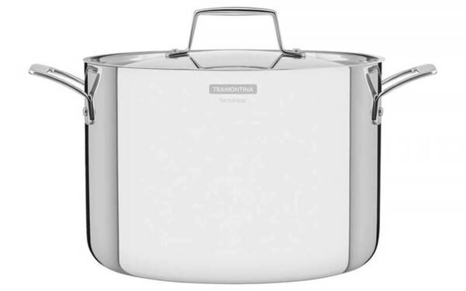 Caldeirão Tramontina Grano 24cm Em Inox Com Corpo Triplo