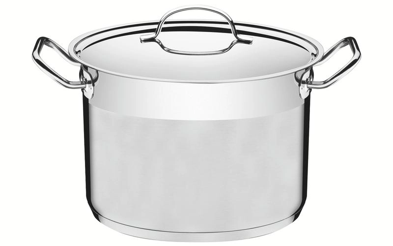 Caldeirão Tramontina Professional Aço Inox Com Detalhe Satinado 30cm Caldeirão Tramontina Professional Aço Inox Com Detalhe Satinado 30cm