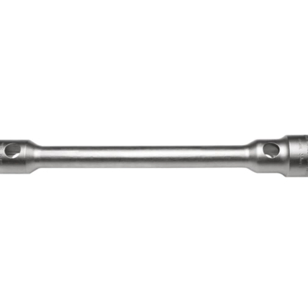 Chave De Roda 32x30 Mm Tramontina Master Com Corpo Forjado Em Aço Cromado Com Furo Para Manípulo