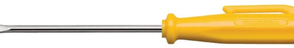 Chave De Fenda Clipe Tramontina Master Yellow 1/8x3" Com Ponta Chata Chave De Fenda Clipe Tramontina Master Yellow 1/8x3" Com Ponta Chata
